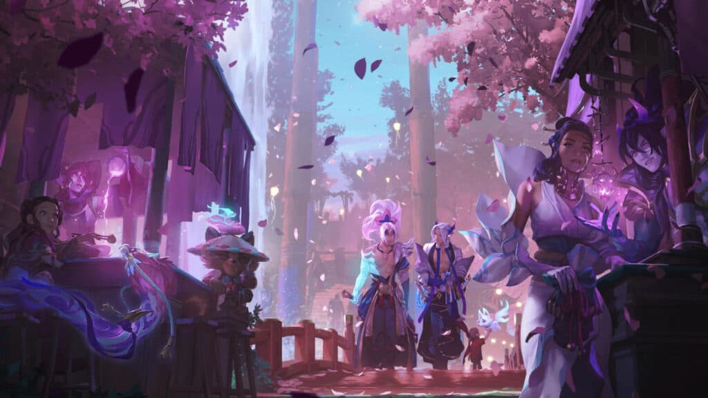 First Spirit Blossom Festival happening in League of Legends (Image by Riot Games)