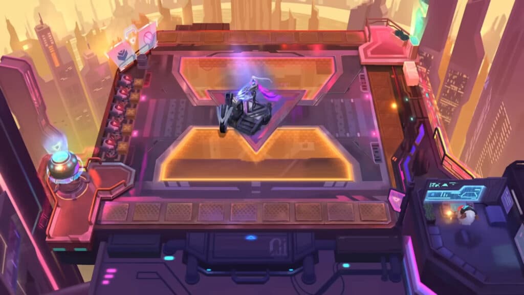 PROJECT: Vayne Unbound in TFT Cyber City (Image via Riot Games)