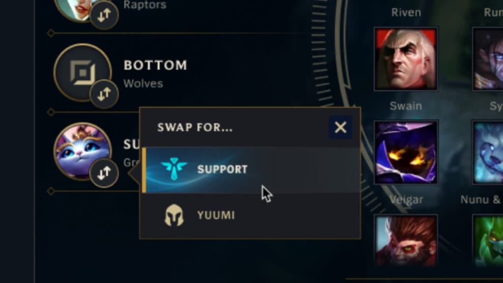 Next season, you'll be able to change roles (Image by Riot Games)