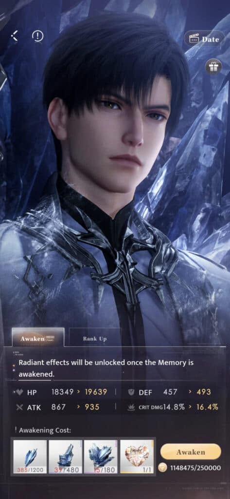 Awakening state (Image via Reddit)