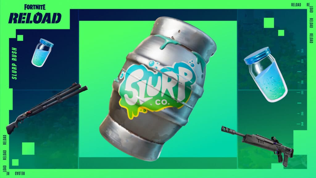 Slurp Rush loot pool (Image via Epic Games)