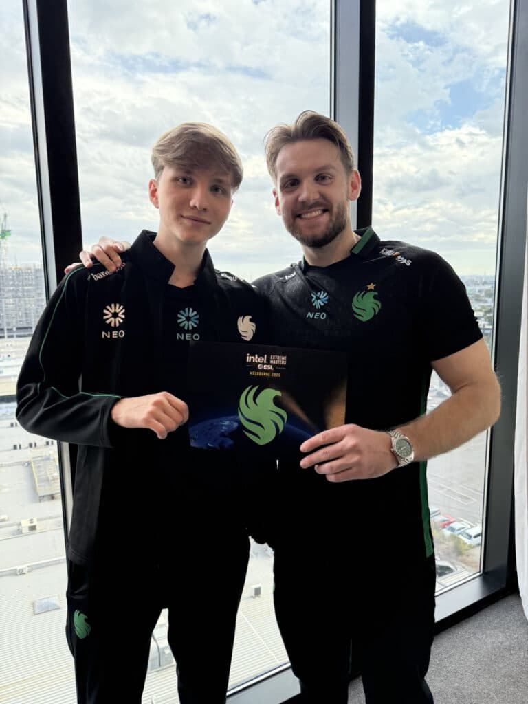 Back together at last. (Photo via Falcons)