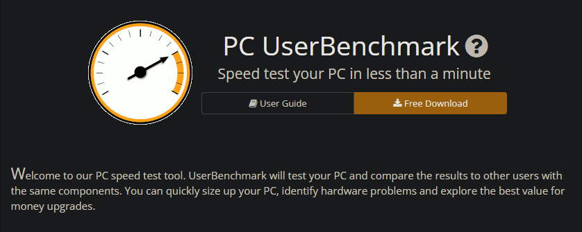 PC UserBenchmark logo