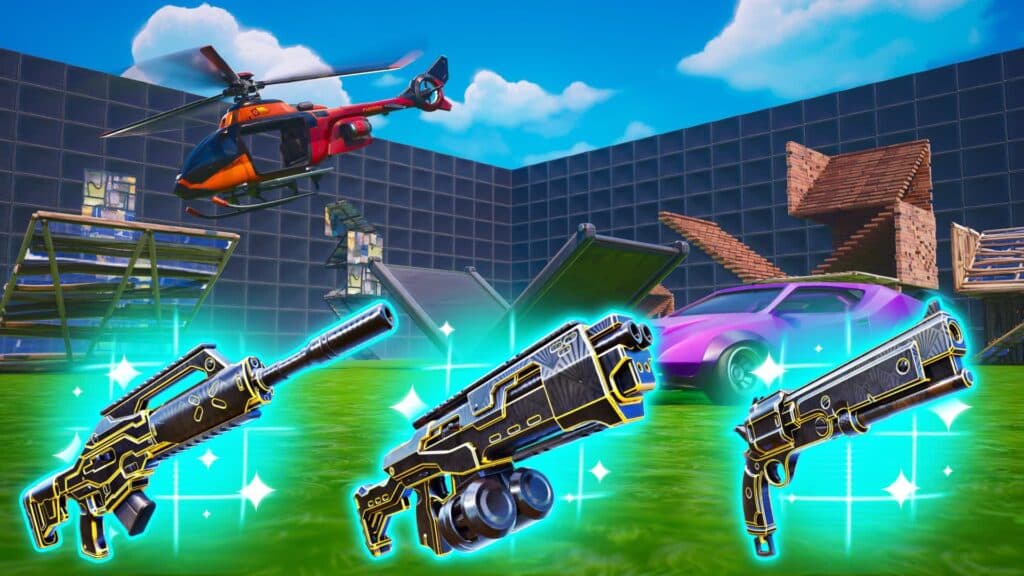 1V1 WITH EVERY GUN (Image via Hive)