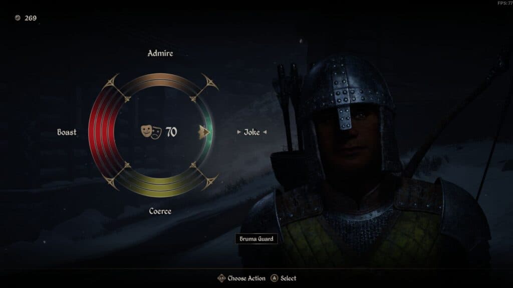 Oblivion Remastered gameplay (Screenshot via esports.gg)