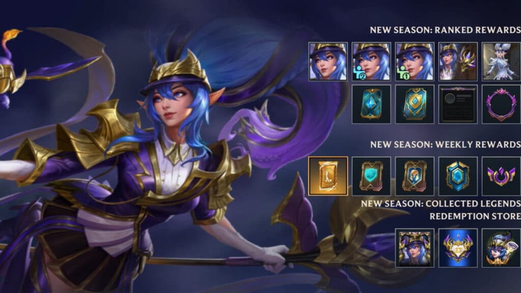 Season Ranked reward system new look (Image by Riot Games)