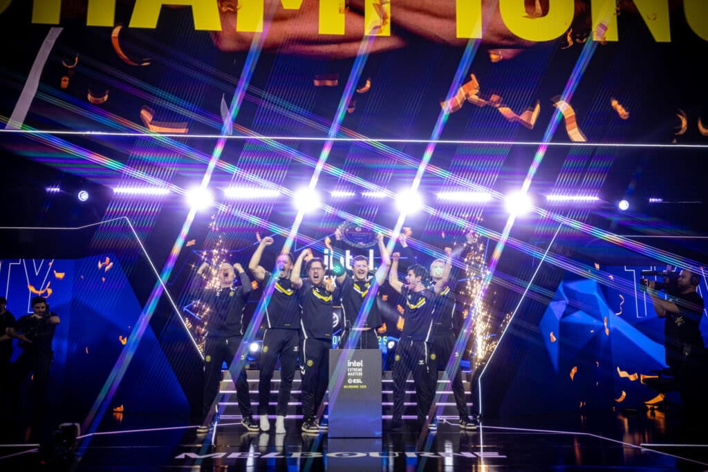 Team Vitality won two IEM events in 2025 before Dallas: Katowice and Melbourne (Photo by Enos Ku via ESL)