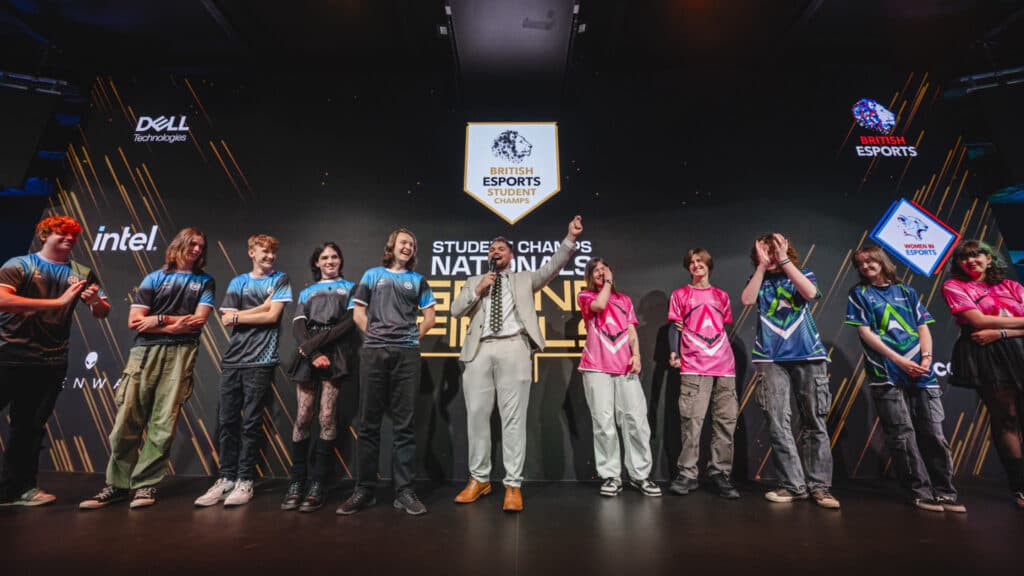Players at the British Esports Student Champs Grand Finals event (Image via British Esports Federation)