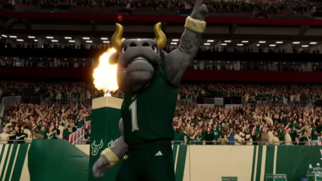 A screenshot of the College Football 26 trailer (Image via Electronic Arts Inc.)