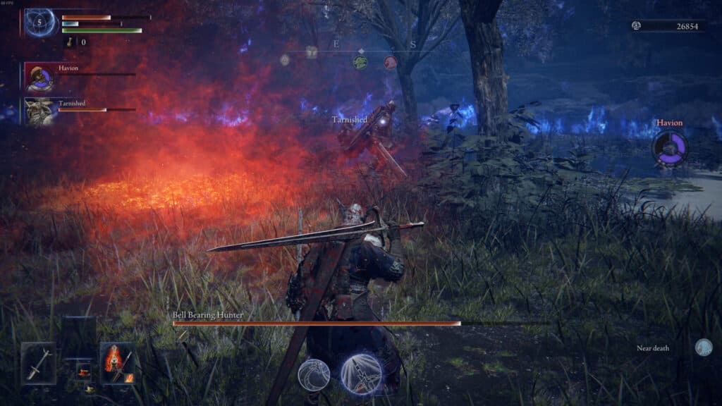 A teammate needs to be revived. Screenshot by esports.gg