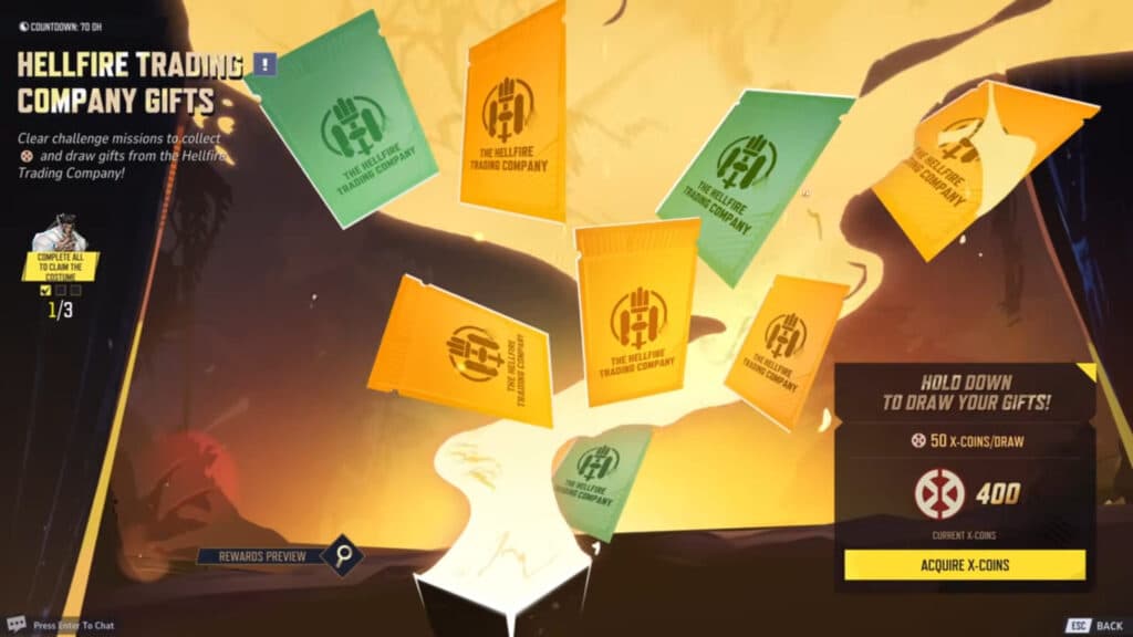 Get X-Coins and Vote Tokens by clearing challenge missions (Image via NetEase Games)