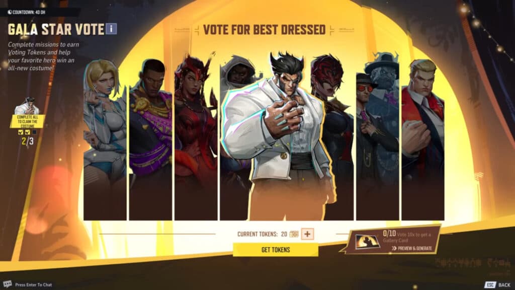 Vote for the best dressed in Act 3 (Image via NetEase Games)
