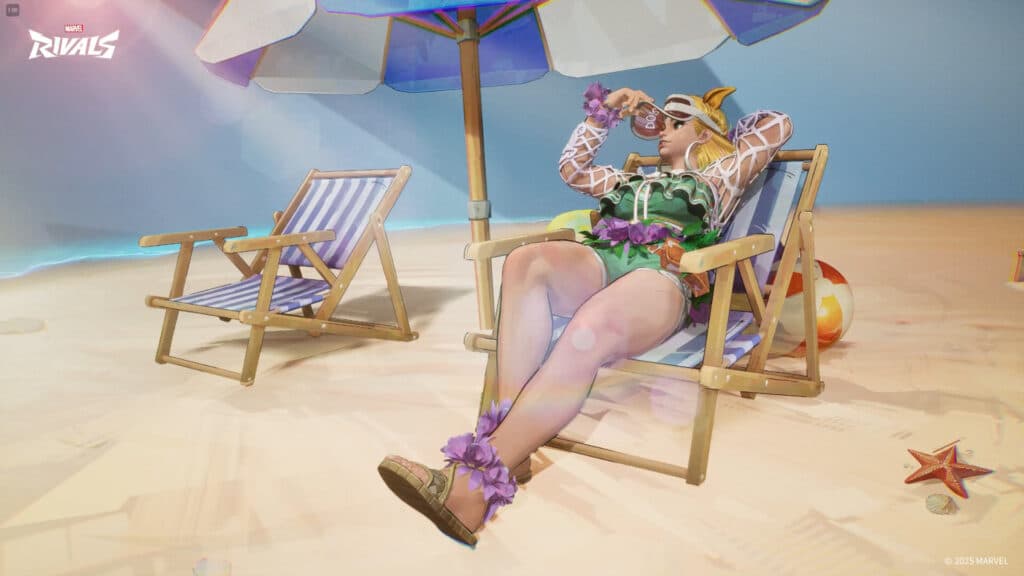 Marvel Rivals Squirrel Girl Summer skin screenshot (Image via NetEase Games)