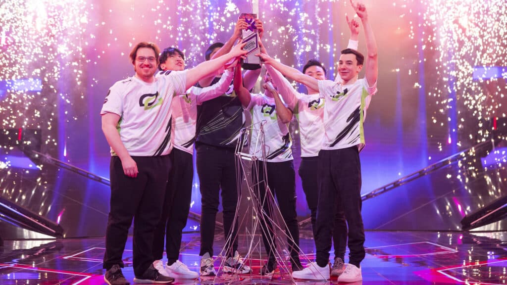 OpTic Gaming won the Masters Reykjavík 2022 against LOUD. (Photo via Riot Games)