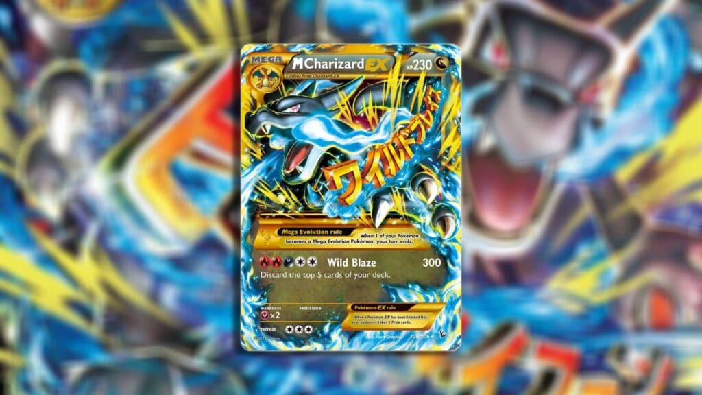 Another Mega Charizard X card from Flashfire (Image via esports.gg)
