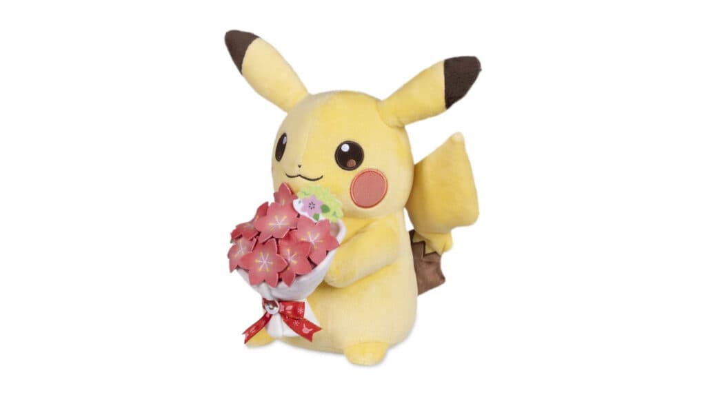 Thoughtful Pikachu Plush (Image via The Pokémon Company)