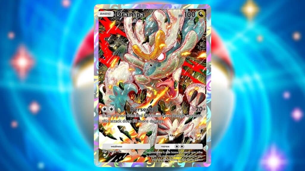 One-star Rare Drampa card. (Image via esports.gg)