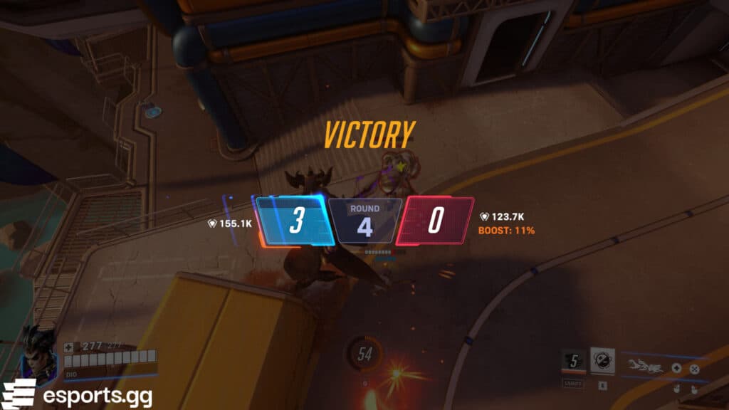 Endorsement at the end of a match aren't available yet (Screenshot via esports.gg)