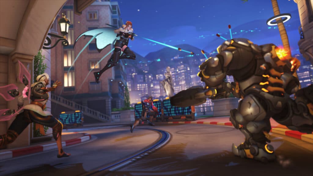 Lifeweaver, Freja, Cassidy, and Reinhardt (Image via Blizzard Entertainment)