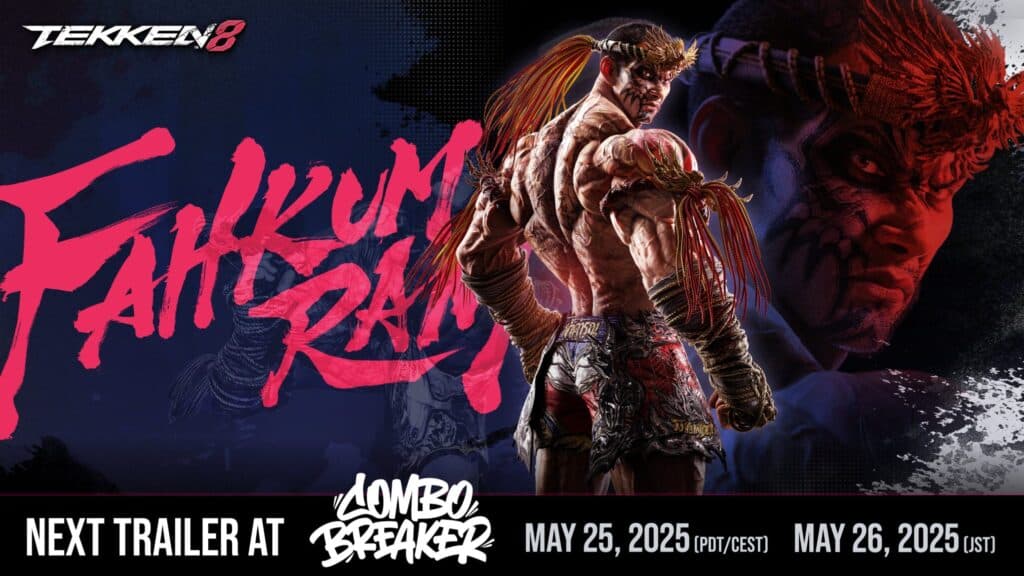 Fahkumram in TEKKEN 8 (image via Bandai Namco Entertainment)