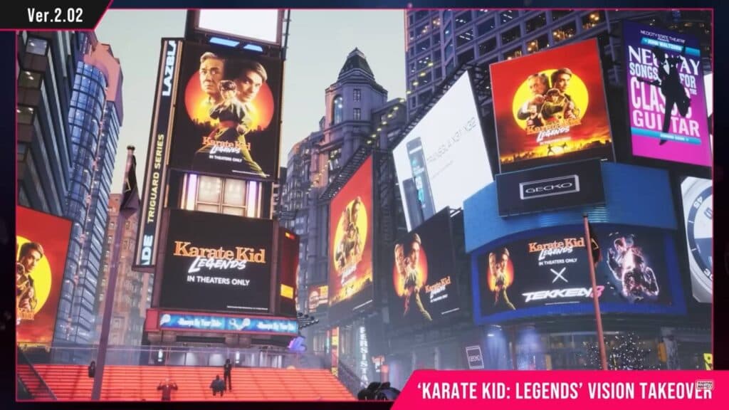 Karate Kid: Legends on TEKKEN 8 Urban Square (Image via Bandai Namco Entertainment)