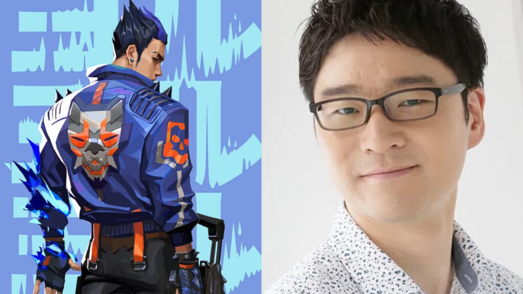 Yoru and his voice actor Daisuke Takahashi (Image via Riot Games / Daisuke Takahashi)