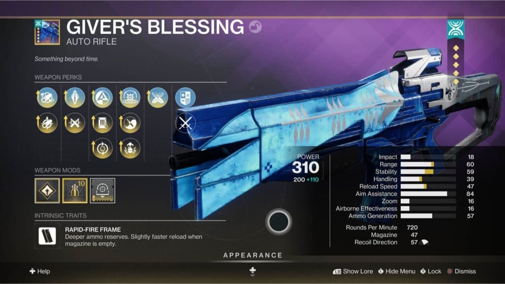 Shiny new loot to hunt for! Image via Bungie