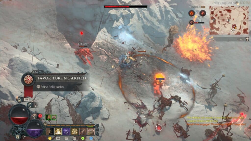 Some builds are more suited for leveling up than others. (Screenshot by esports.gg via Blizzard Entertainment)