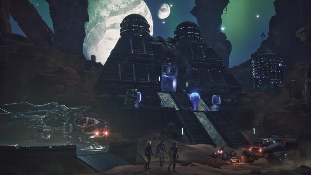 Dune Awakening features an intense day and night cycle. (Image via Funcom)