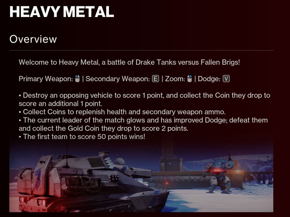 Destiny 2 Heavy Metal overview. (Image via <a href="https://www.bungie.net/7/en/News/Article/twid_04_24_2025" target="_blank" rel="noreferrer noopener">Bungie</a>)