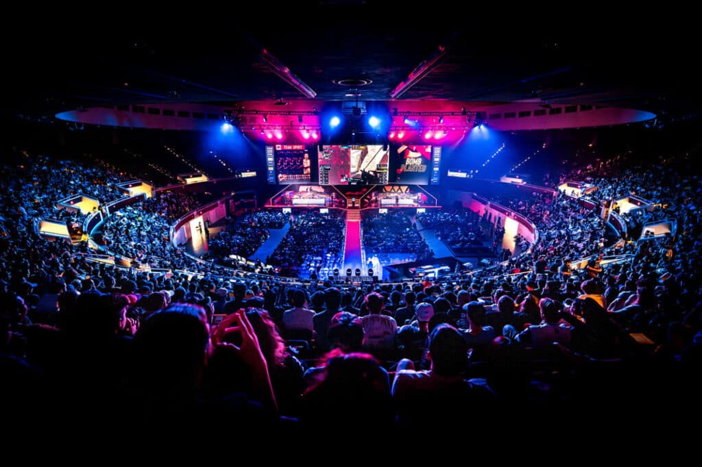 The American CS2 crowd is iconic. (Photo by Helena Kristiansson via ESL)