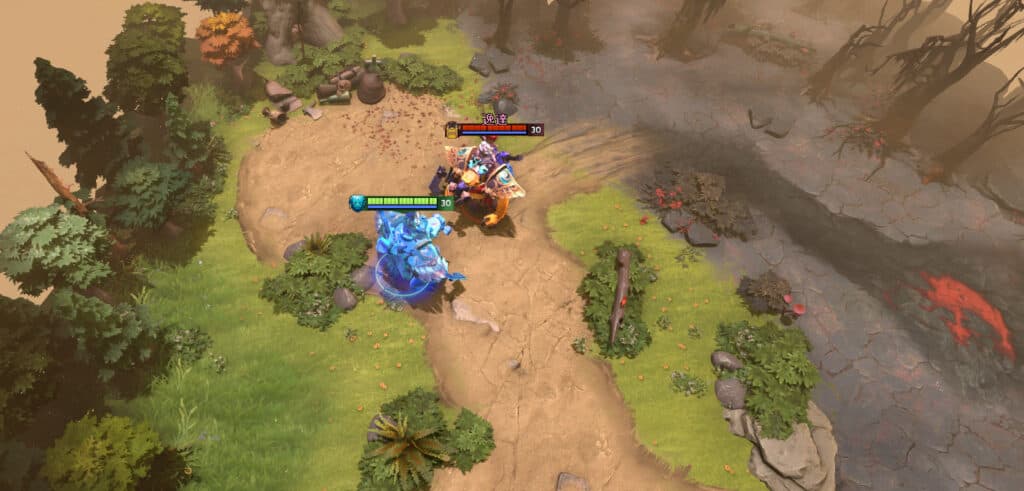 Another Morphling bug with his ultimate has reared its head. (Screenshot by esports.gg)