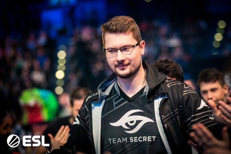 Puppey at ESL One Birmingham 2019 (Image via ESL)