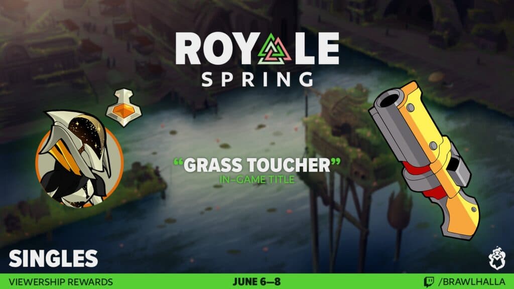 Spring Royale 2025 viewership rewards (Image via Brawlhalla Esports)