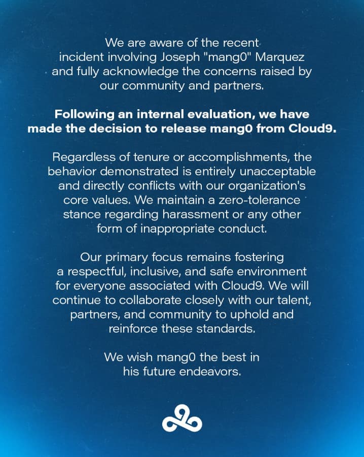 Image via Cloud9's X account