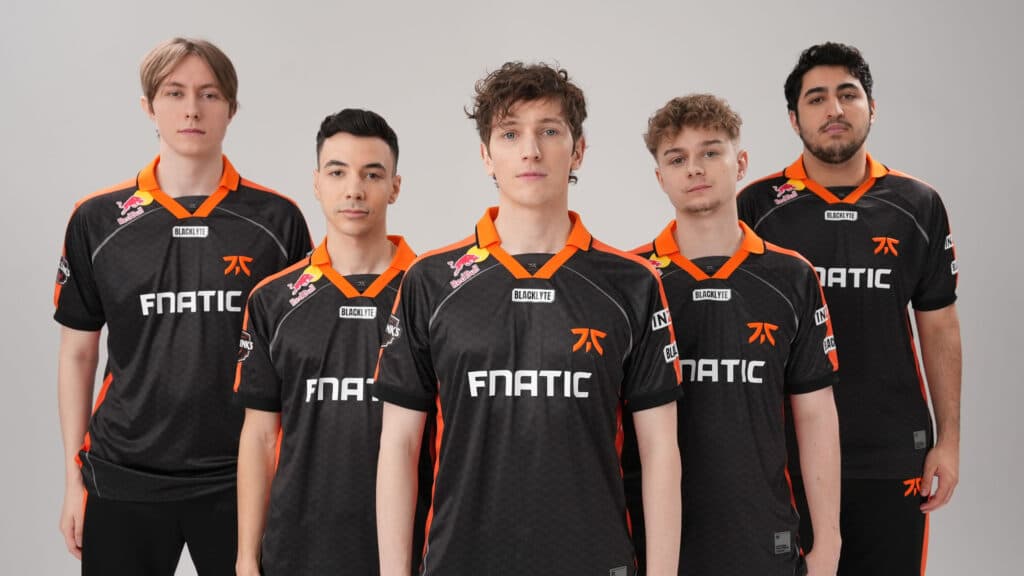 Fnatic roster (Image by Fnatic)