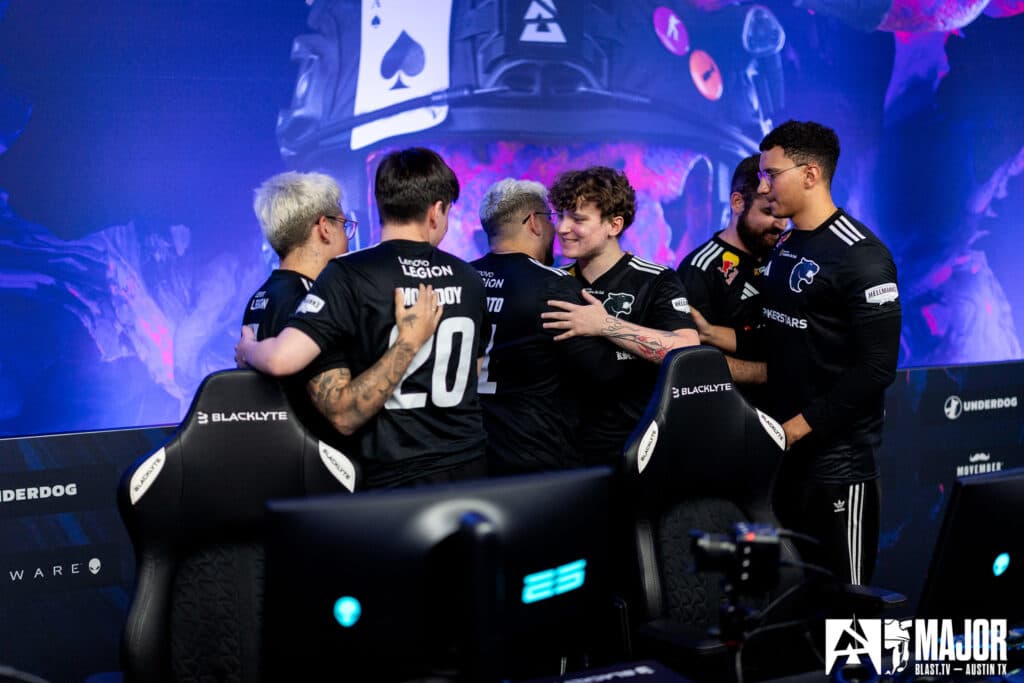 FURIA at the CS2 Austin Major (Photo via BLAST | Michal Konkol)