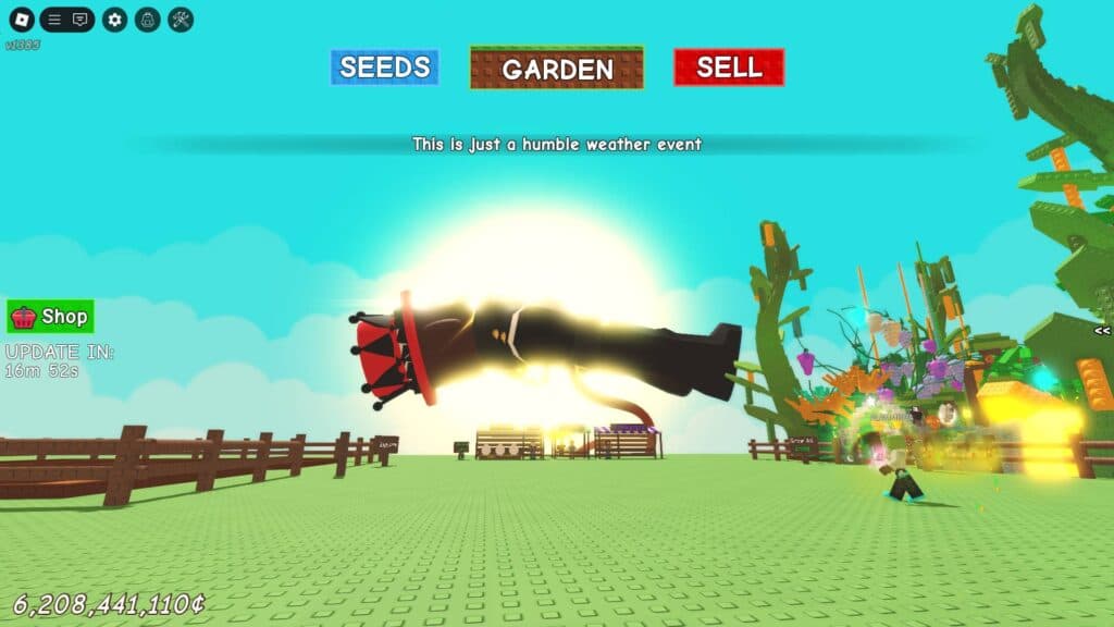 The Floating Jandel admin weather (Screenshot via esports.gg)