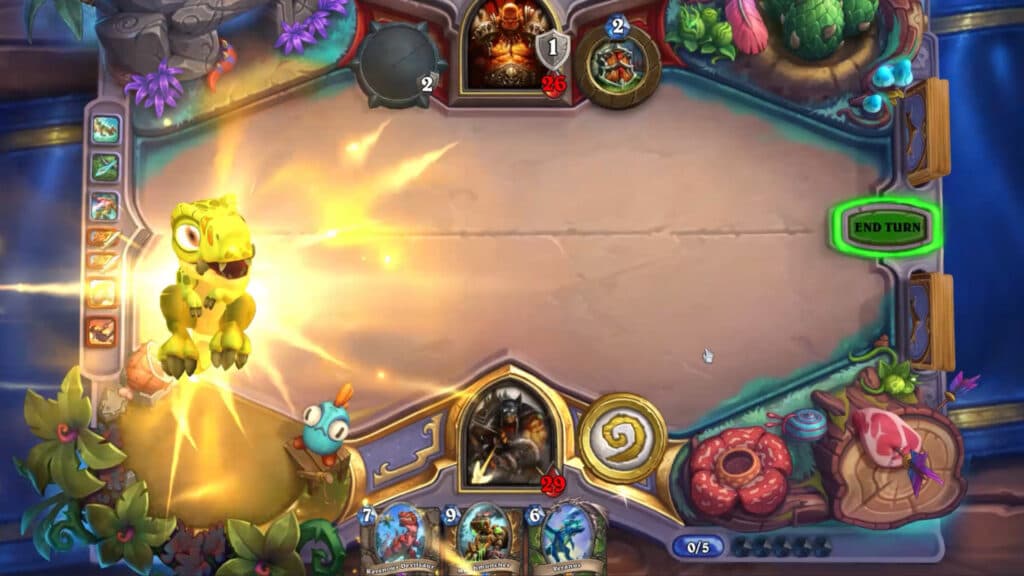The King Krush pet in Hearthstone (Image via Blizzard Entertainment)