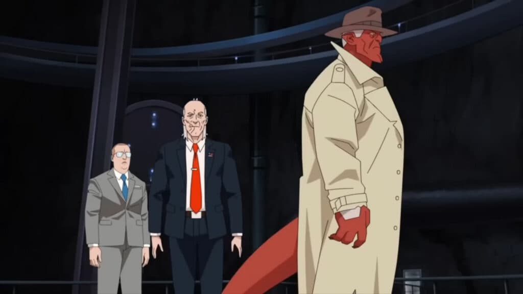Donald, Cecil, and Darkblood in Invincible (Image via Amazon Prime Video)