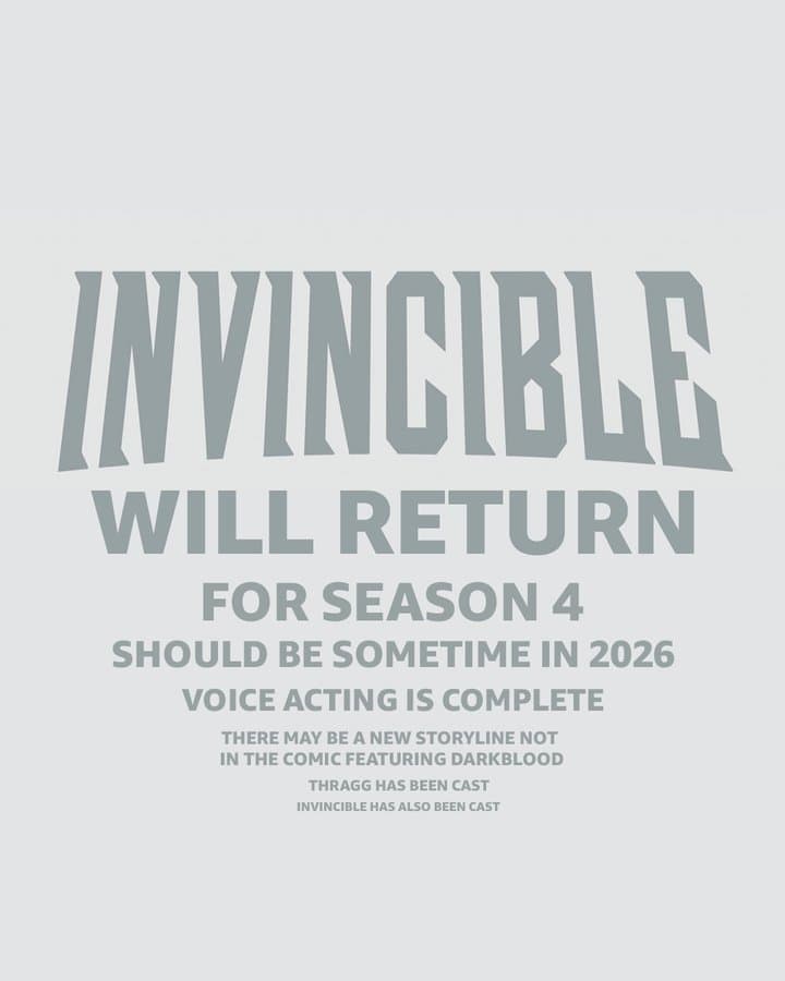 Invincible Season 4 release date (Image via InvincibleHQ on X)