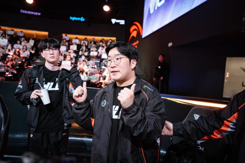 Hanwha Life Esports during LCK 2025 (Image via Riot Games)