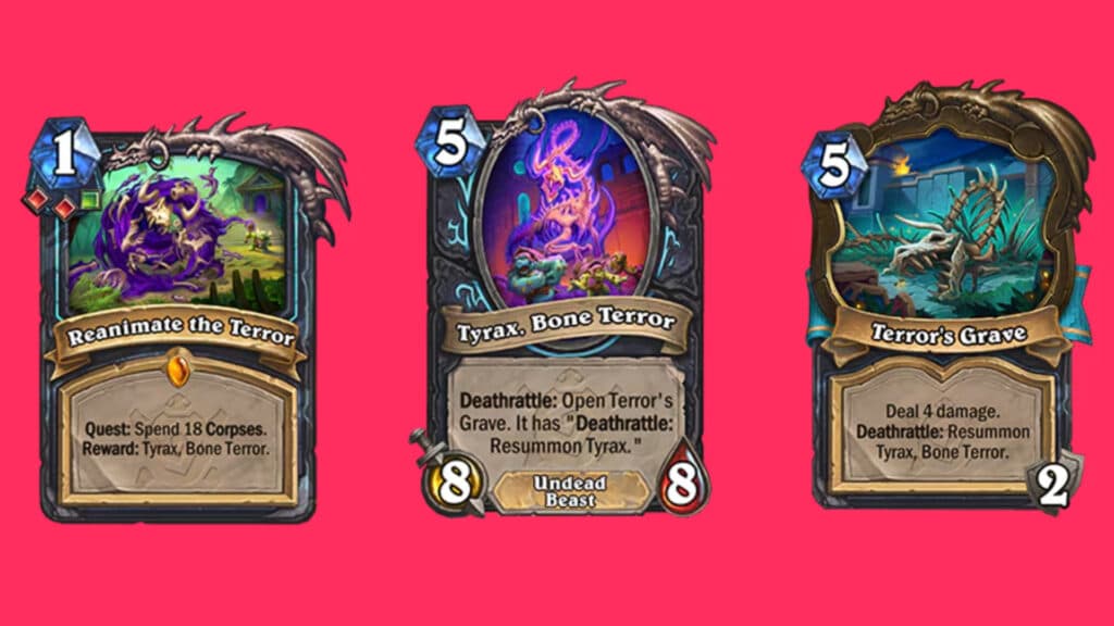 Cards from the new Hearthstone expansion (Image via Blizzard Entertainment)