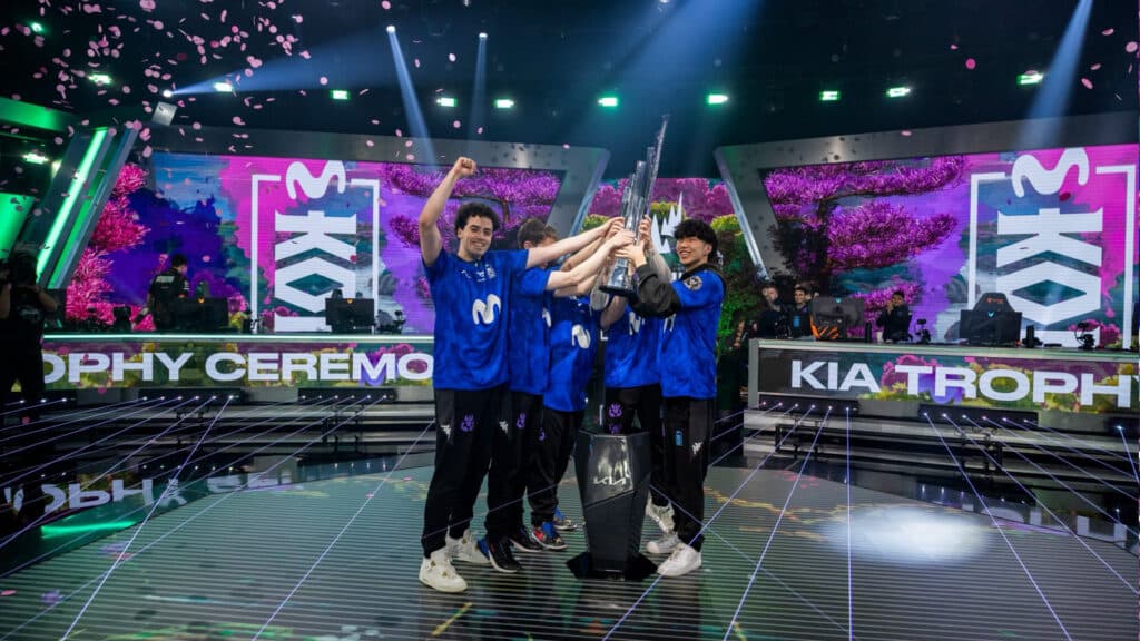 Movistar KOI players will head into MSI 2025 strong (Image via OverActive Media)