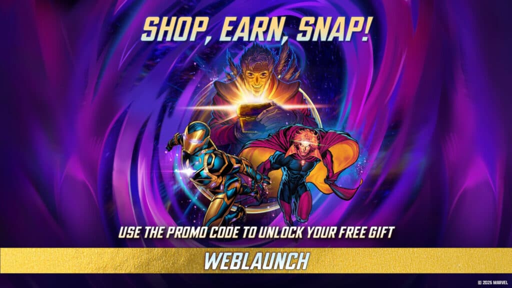 Redeem this free Marvel Snap code for a couple of in-game items (Image via Second Dinner)