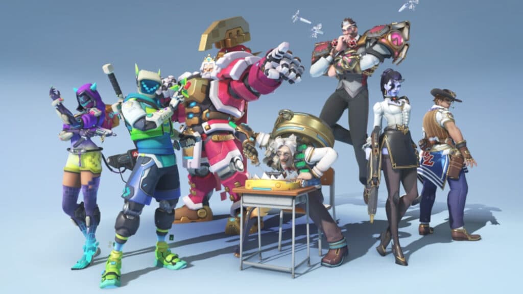 Overwatch 2 Season 17 Battle Pass skins (Image via Blizzard Entertainment)