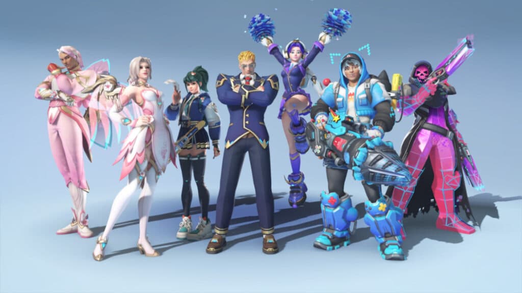 Overwatch 2 Season 17's shop skins (Image via Blizzard Entertainment)