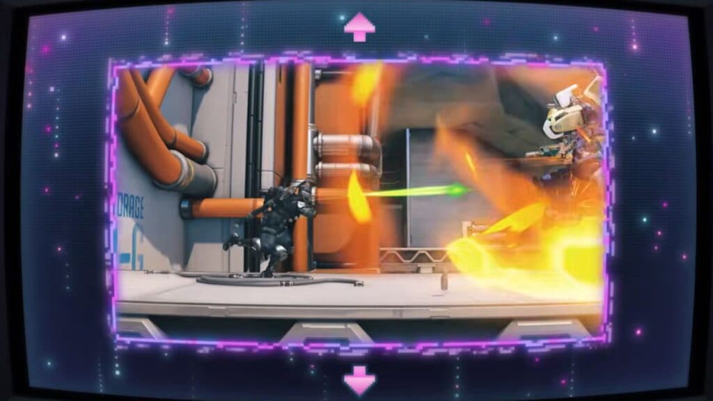 The Snake Eyes Genji skin is part of the Overwatch 2 G.I. Joe crossover (Image via Blizzard Entertainment)