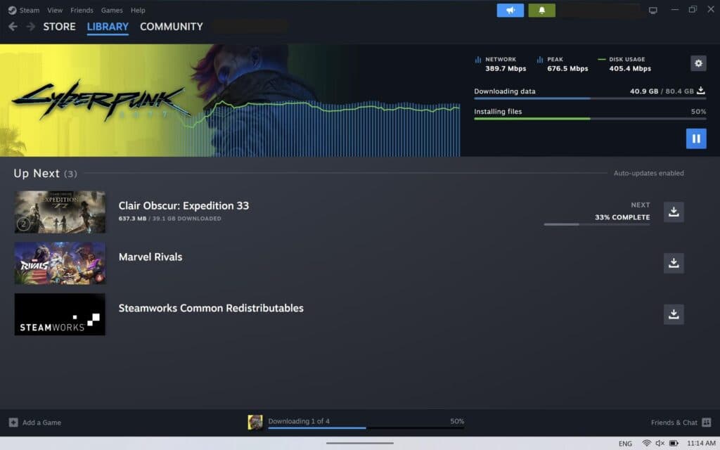 Wi-Fi 6 allows for faster download speeds. (Screenshot via esports.gg)