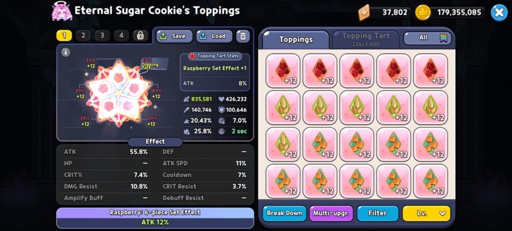 More ATK stats is always good for DPS cookies. (Screenshot via esports.gg)